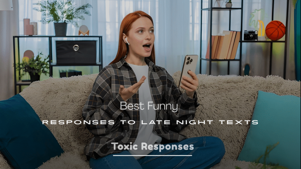 Funny Responses to Late Night Texts