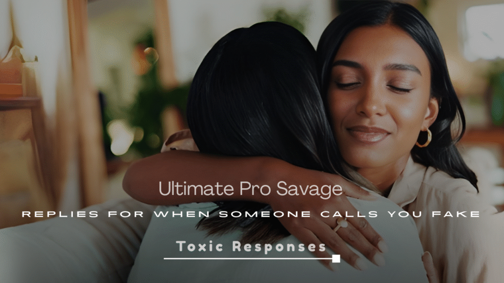 Ultimate Pro Savage Replies for When Someone Calls You Fake
