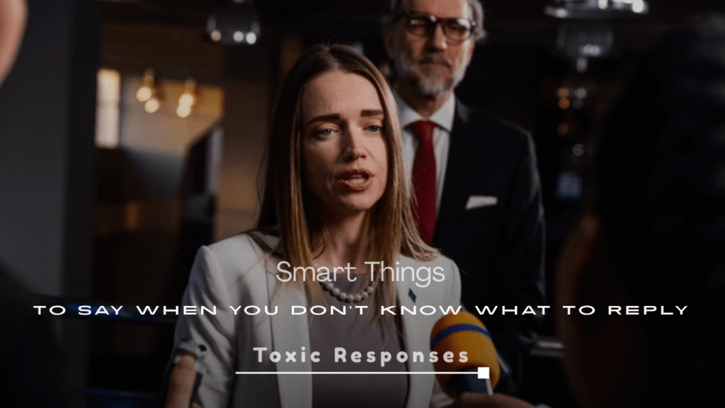Smart Things to Say 