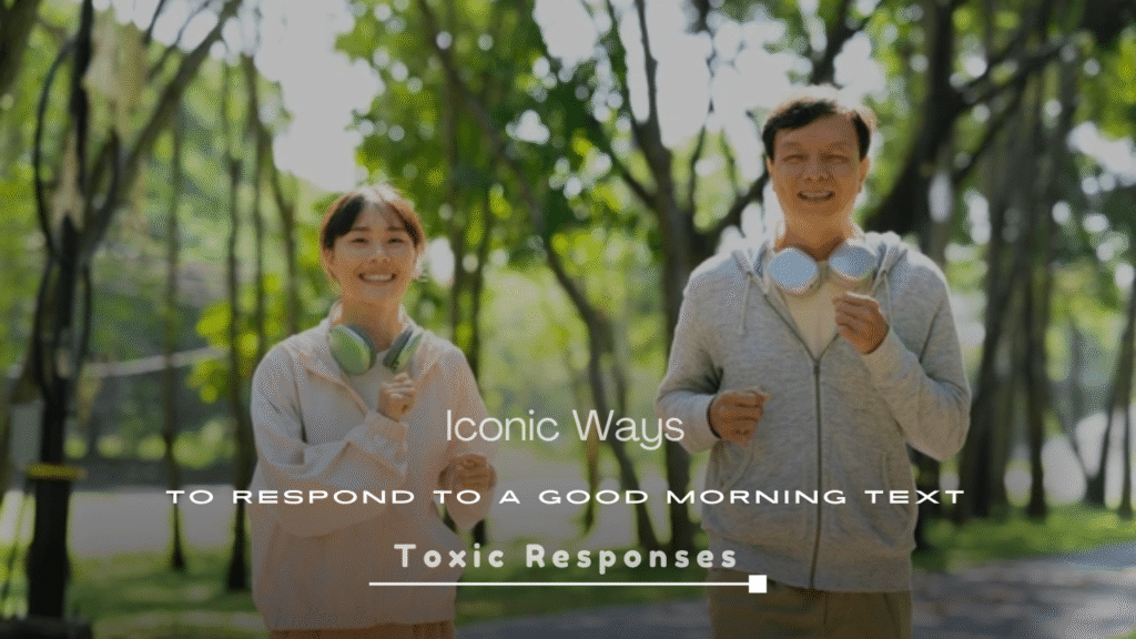 Iconic Ways to Respond