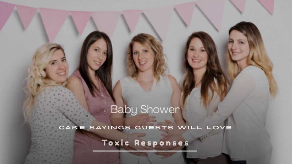 Baby Shower Cake Sayings