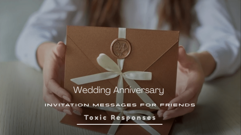 Wedding Anniversary Invitation 