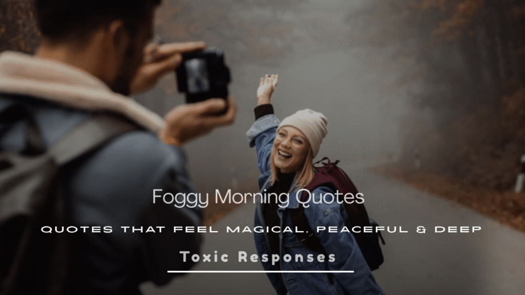 Foggy Morning Quotes