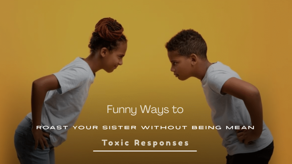 Ways to Roast Your Sister