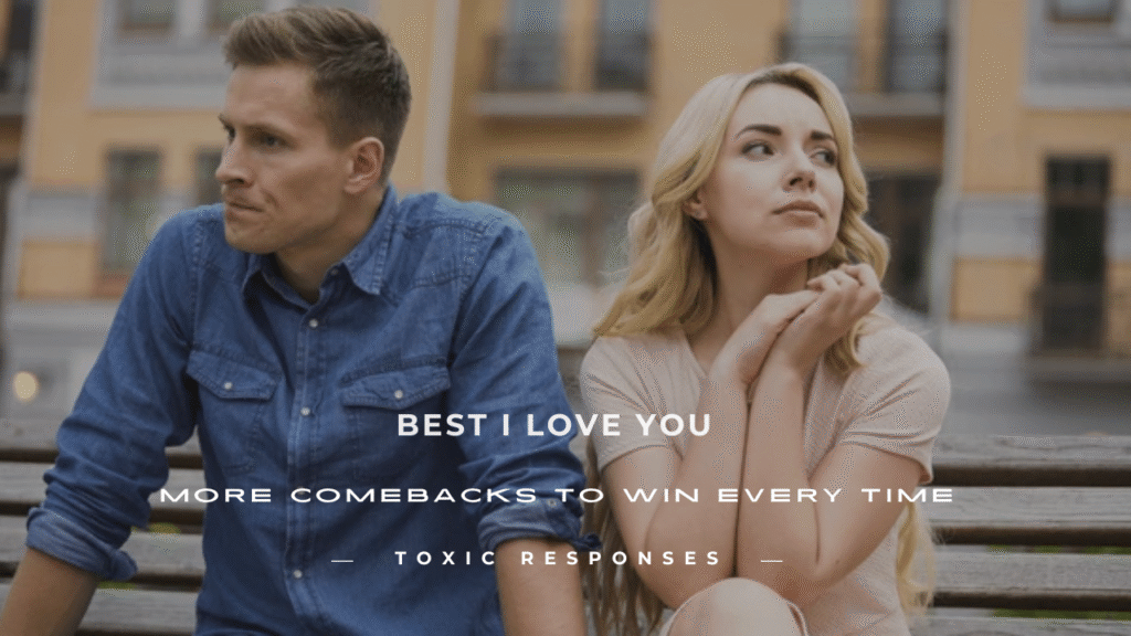 I Love You More Comebacks